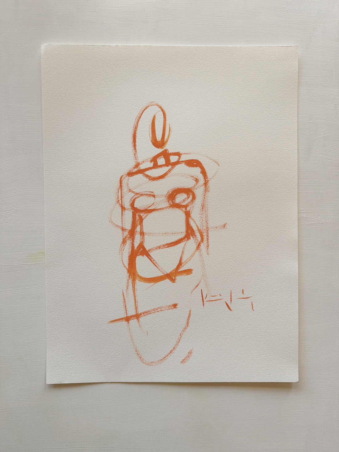 Coral figure study No.1