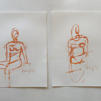 Coral figure study No.2