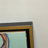 Blue Egg and Grapefruit Reflection (framed)