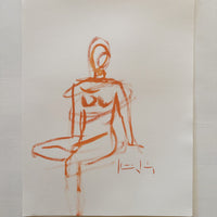 Coral figure study No.2
