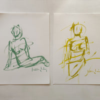 Sage figure study No.2