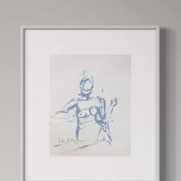 Kings Blue figure study