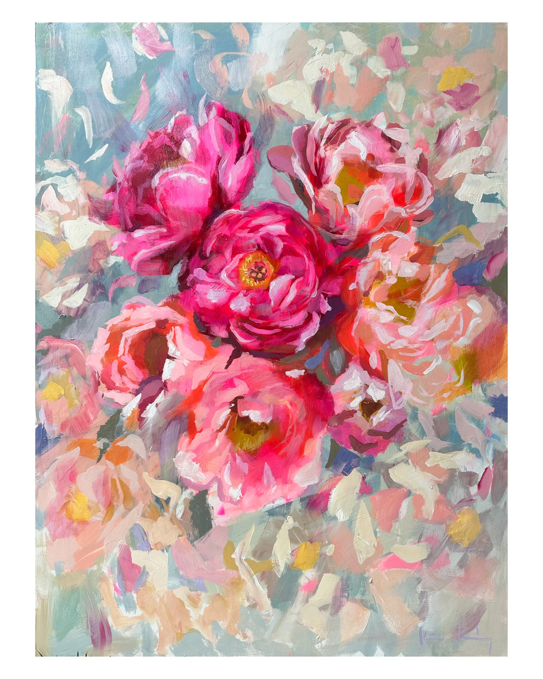 Transience: Coral Charm Print