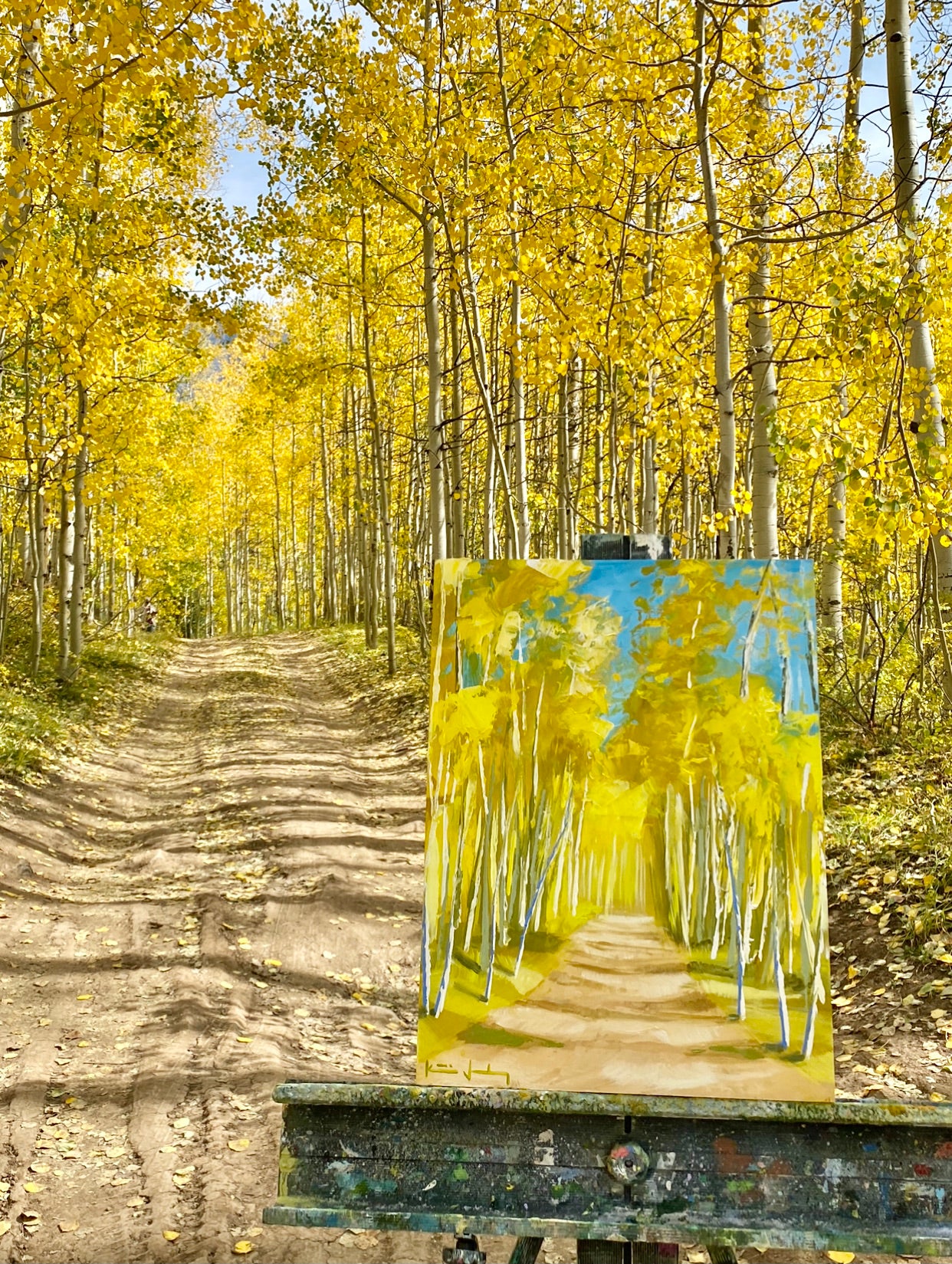 Aspen Tree Art Kathy's Art Project Ideas: Fall Aspen Tree Art Lesson