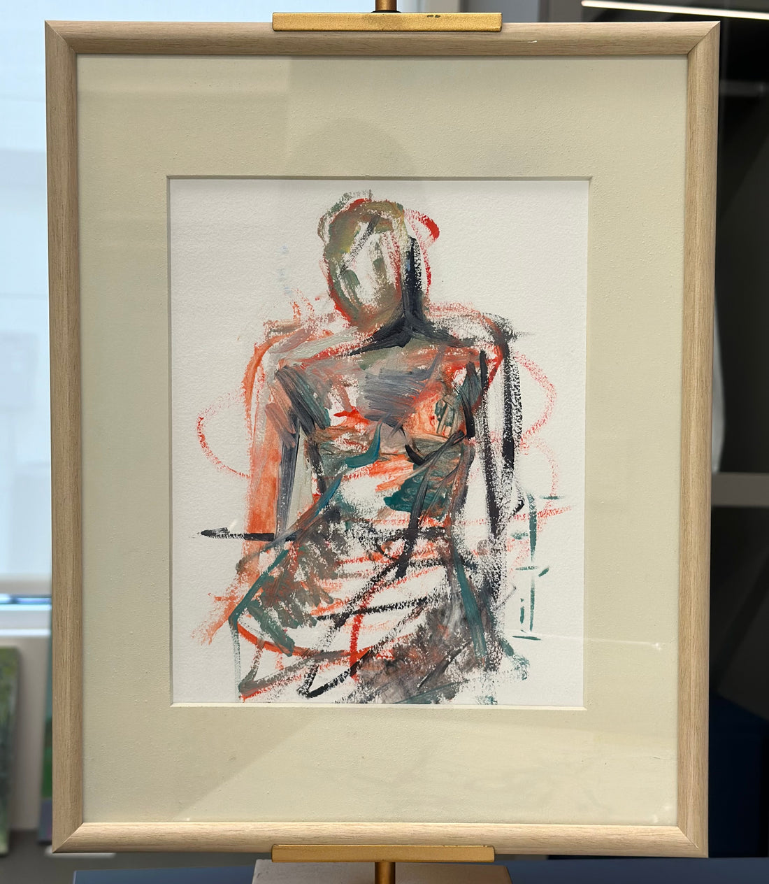 Framed gesture figure