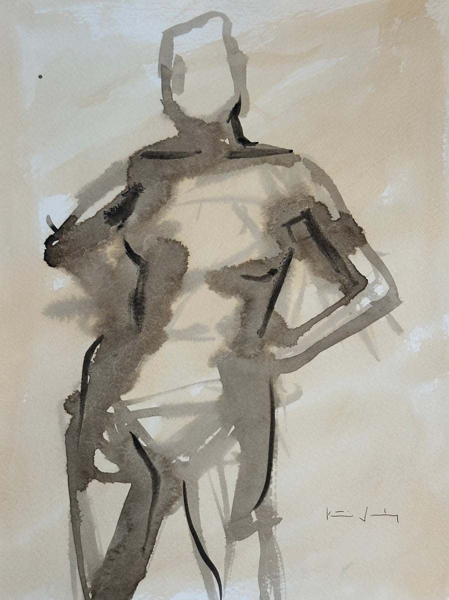 Coffee figure - strike a pose