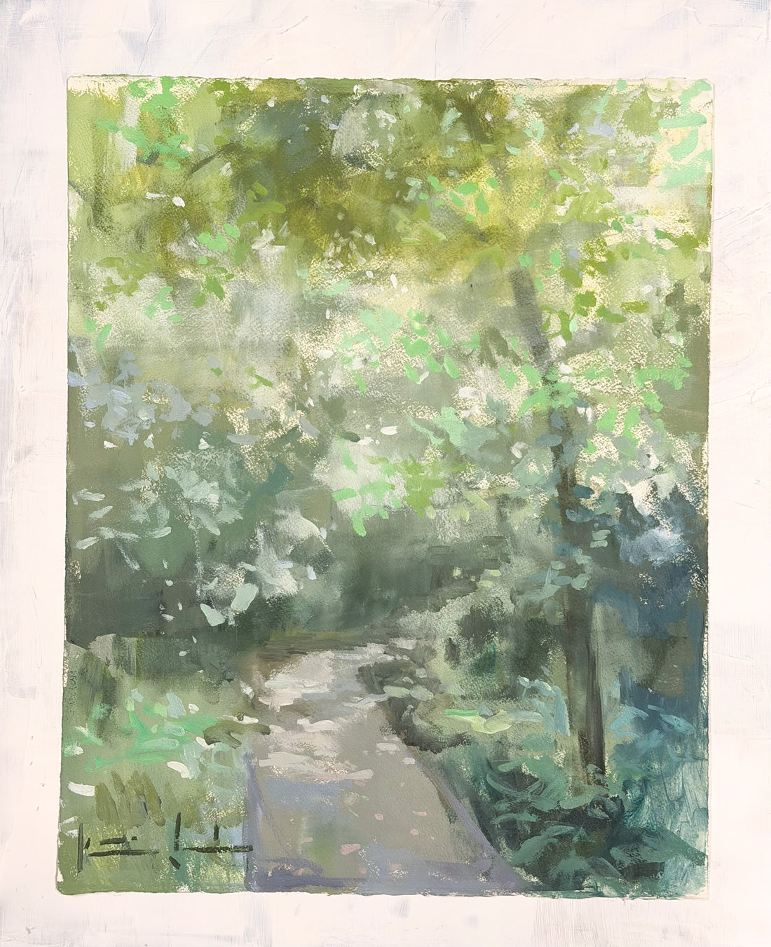 Highlands Botanical Gardens (on arches paper)
