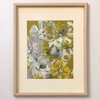 Framed floral study