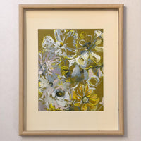 Framed floral study